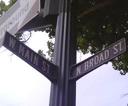 street sign